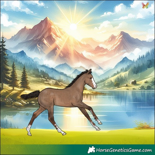 Horse Color:Liver Red Dun