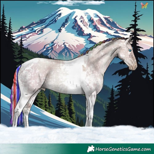 Horse Color:Painted Watercolor Chocolate Palomino Ice Snowdrop Dun Tobiano