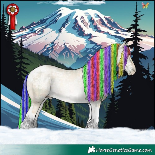 Horse Color:Painted Plaid Liver Red Dun Ice Snowdrop Pearl Tobiano