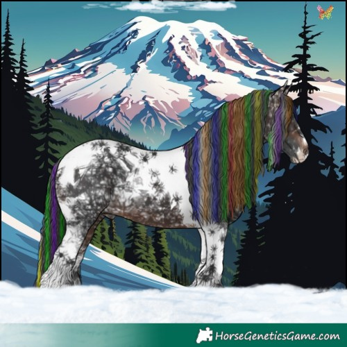 Horse Color:Painted Bay Ice Tobiano 