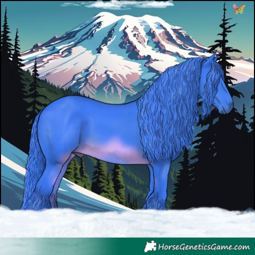Horse Color:Watercolor Black 