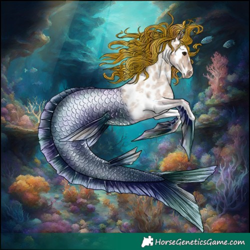 Horse Color:Painted Blue Roan Pearl Tobiano Leopard 