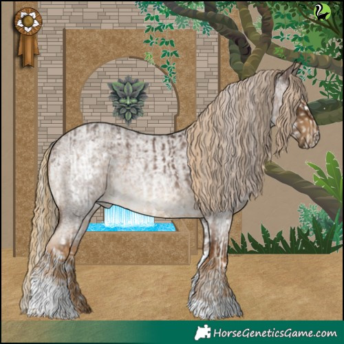 Horse Color:White Spotted Silver Black Splash Tobiano Rabicano  and Chocolate Palomino Roan Tobiano 