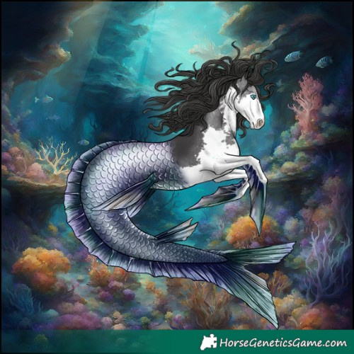 Horse Color:Black Splash