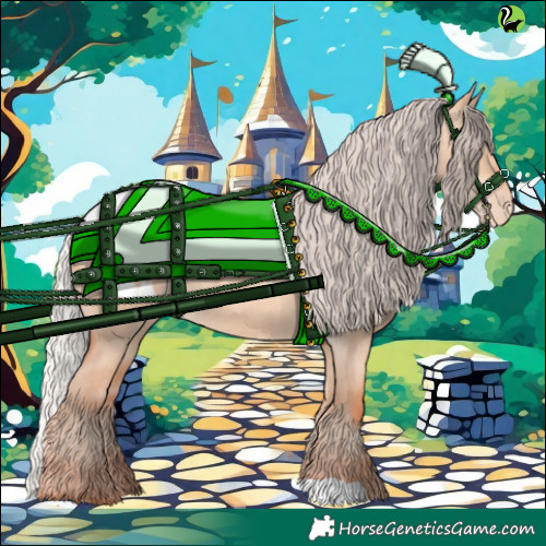 Horse Color:Silver Classic Champagne Dun Appaloosa