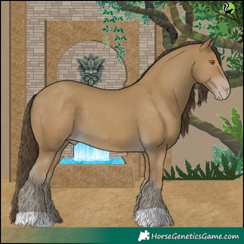 Horse Color:Classic Cream Champagne 