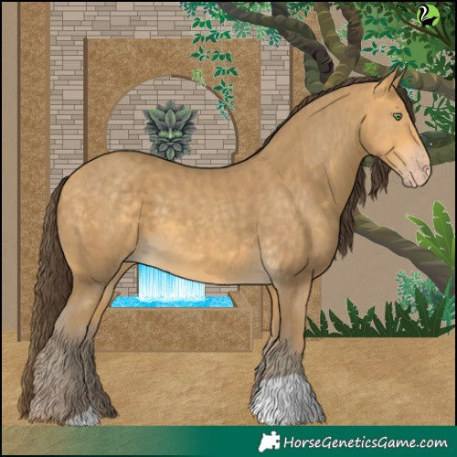 Horse Color:Sable Cream Champagne 