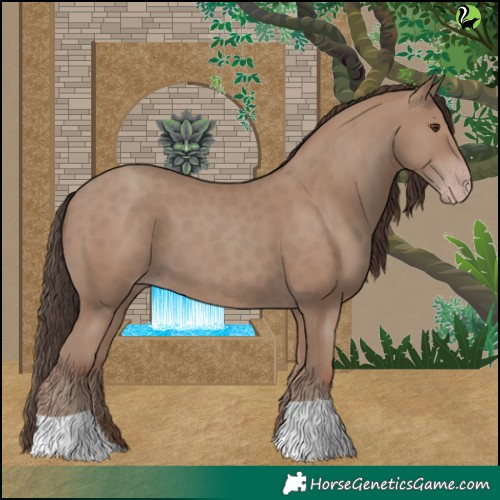 Horse Color:Classic Champagne 