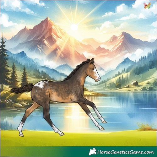 Horse Color:Buckskin Appaloosa 