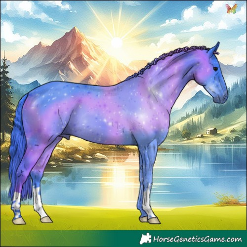 Horse Color:Watercolor Black