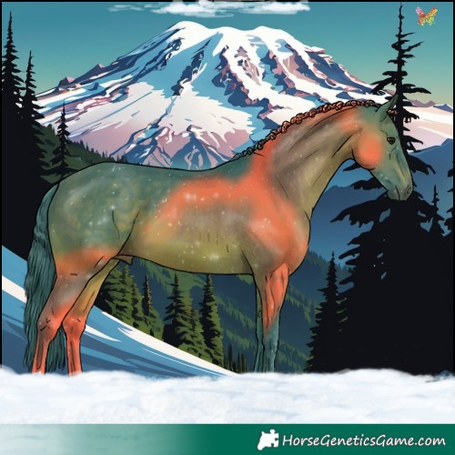 Horse Color:Watercolor Brown
