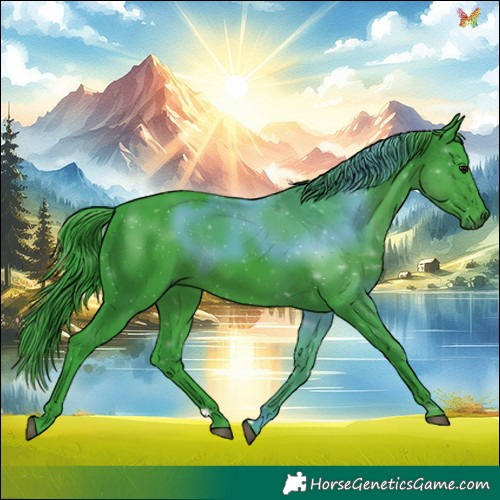 Horse Color:Watercolor Black