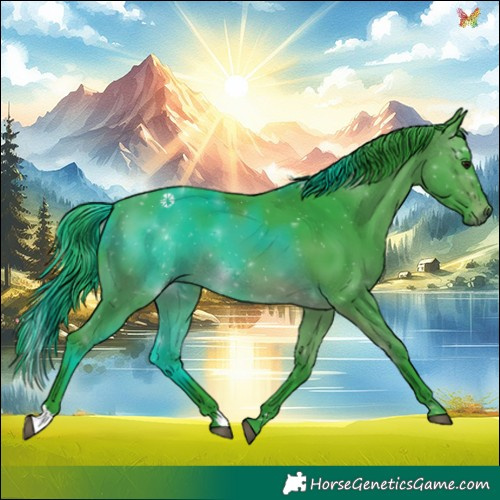 Horse Color:Watercolor Bay 