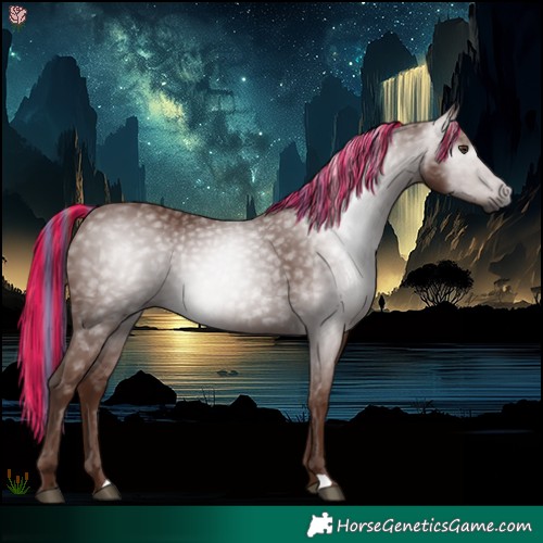 Horse Color:Gray Painted Chestnut