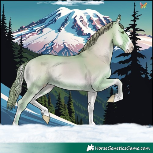 Horse Color:Watercolor Smoky Creme Onyx 