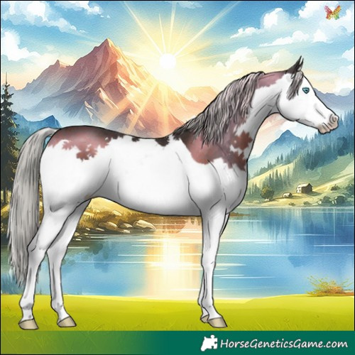 Horse Color:Silver Brown Splash 