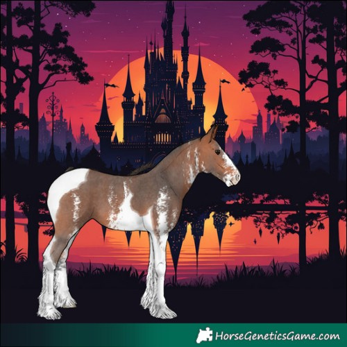 Horse Color:Bay Sabino Tobiano 