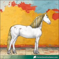 Horse Color:Painted Silver Grullo Sabino Splash 