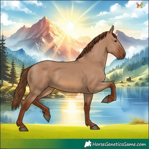 Horse Color:Red Dun 