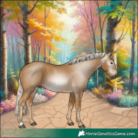 Horse Color:Gray Palomino 