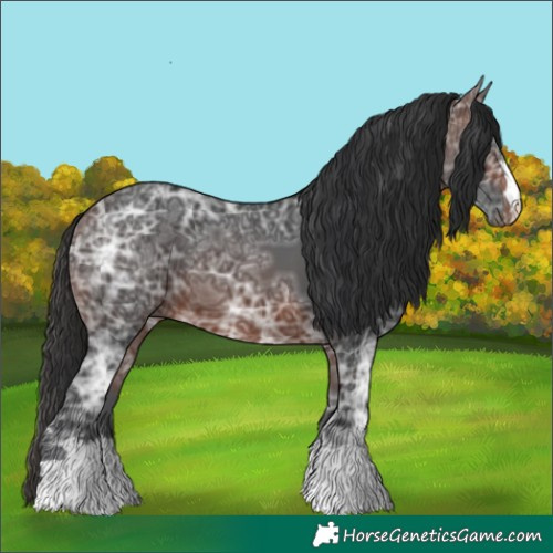 Horse Color:Brown Ice 