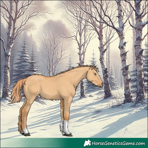 Horse Color:Red Dun Tobiano