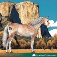 Horse Color:Silver Bay Ice Onyx 