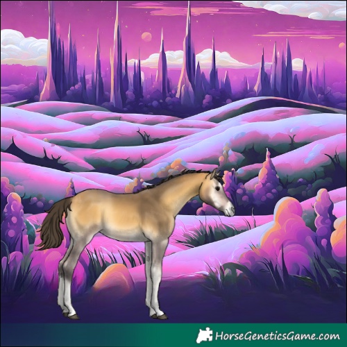 Horse Color:Buckskin Onyx 