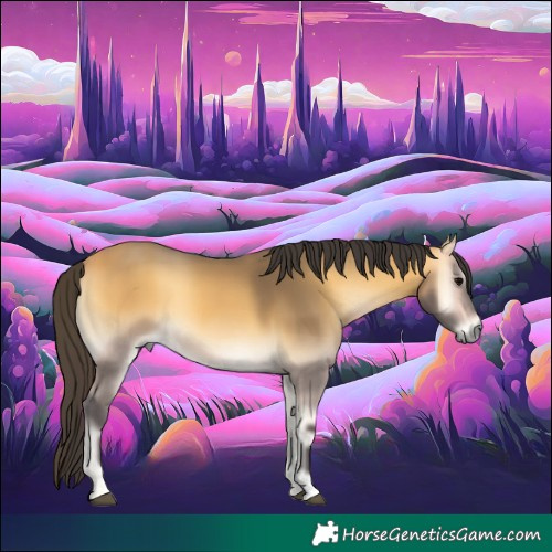 Horse Color:Buckskin Onyx 
