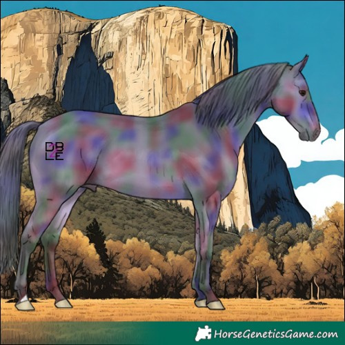 Horse Color:Nacre Buckskin 