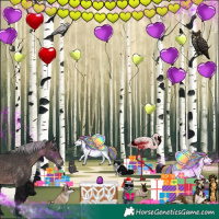 Horse Color:Platinum Silver Brown