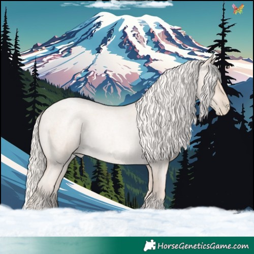 Horse Color:Gold Cream Champagne Roan Pearl