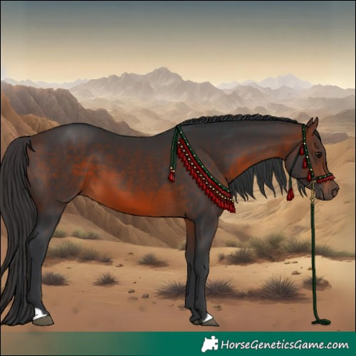 Horse Color:Brown 