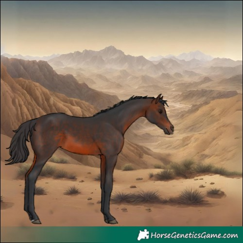 Horse Color:Brown 