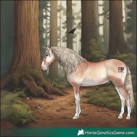 Horse Color:Gold Champagne Onyx 