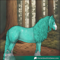 Horse Color:Watercolor Black