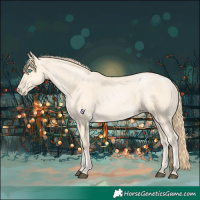 Horse Color:Bay Snowdrop Pearl 