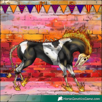 Horse Color:Black Tobiano
