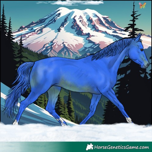Horse Color:Watercolor Brown 