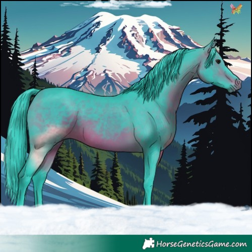 Horse Color:Watercolor Brown 