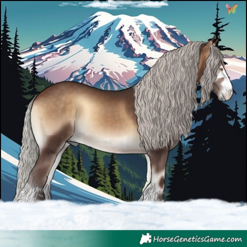 Horse Color:Silver Brown Onyx 