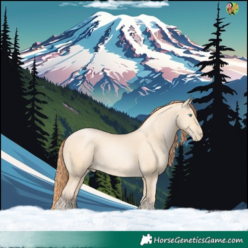 Horse Color:Amber Cream Champagne Pearl