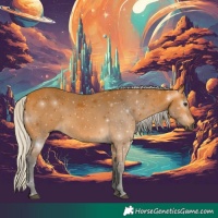 Horse Color:Gray Silver Buckskin