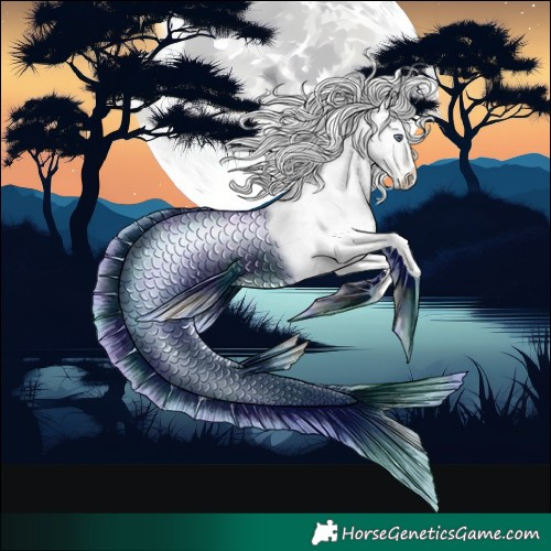 Horse Color:White Spotted Silver Classic Champagne Chinchilla Ice Onyx Tobiano