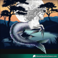 Horse Color:White Spotted Silver Classic Champagne Chinchilla Ice Onyx Tobiano
