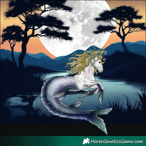 Horse Color:Painted Watercolor White Spotted Classic Champagne Onyx Tobiano 