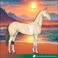 Horse Color:Buckskin Tobiano Appaloosa