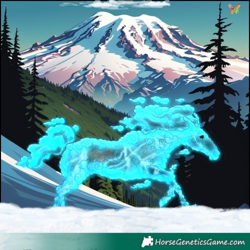 Horse Color:Void Thunderstruck White Spotted Brown 