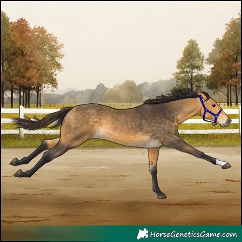 Horse Color:Buckskin 
