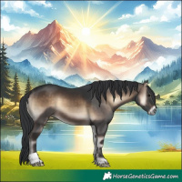 Horse Color:Brown Onyx 